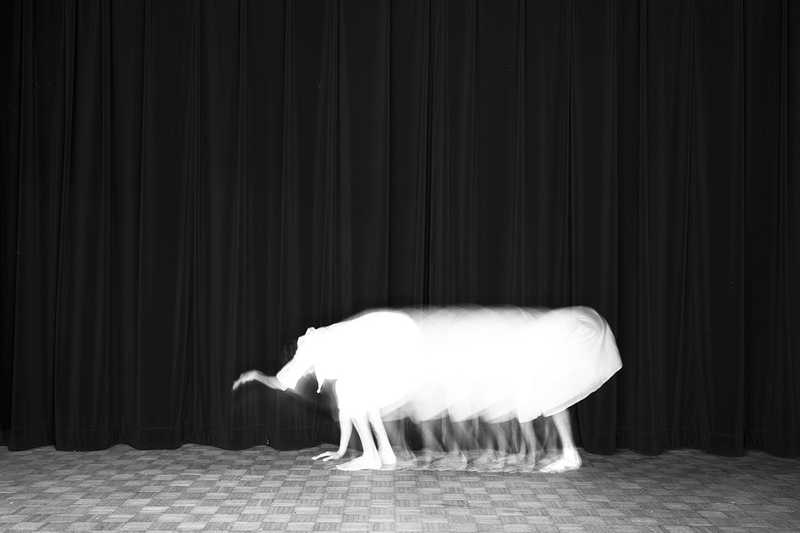 Title: L'éléphant, 20x30 cm, Backlight print on lightbox, 2015 